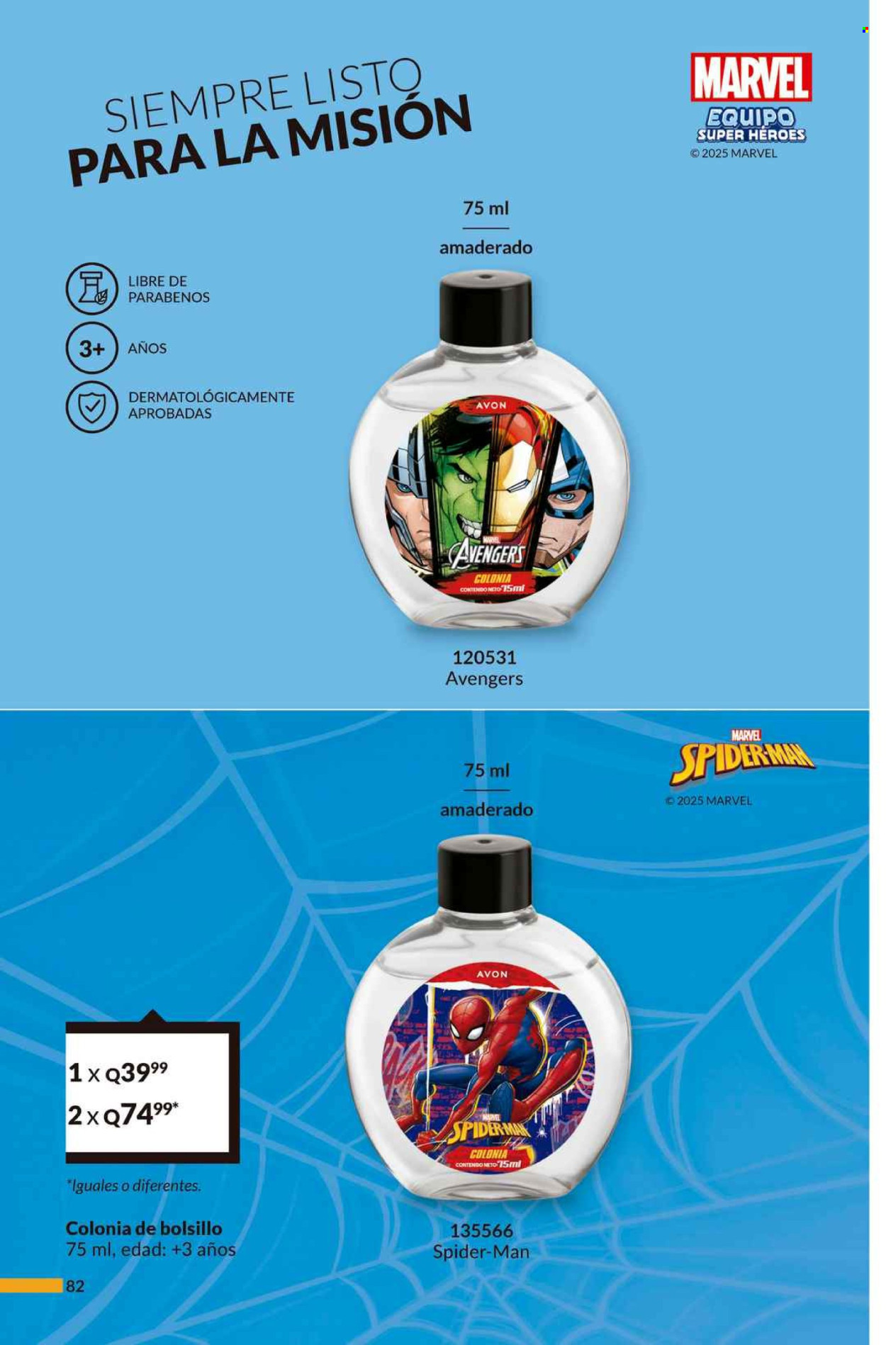 Catálogo Avon. Página 1