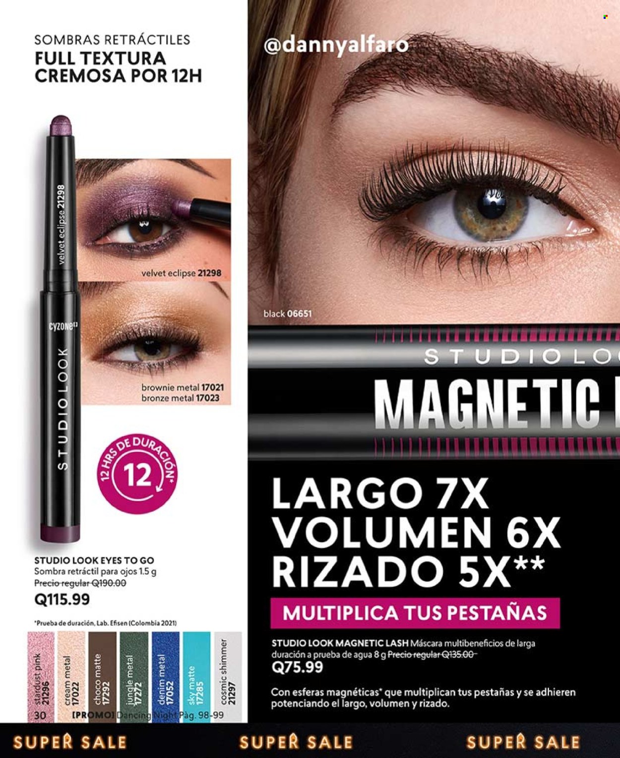 Catálogo Cyzone. Página 1