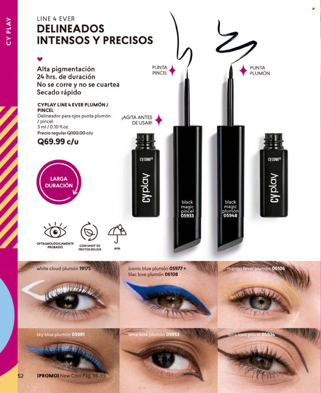 Catálogo Cyzone. Página 1