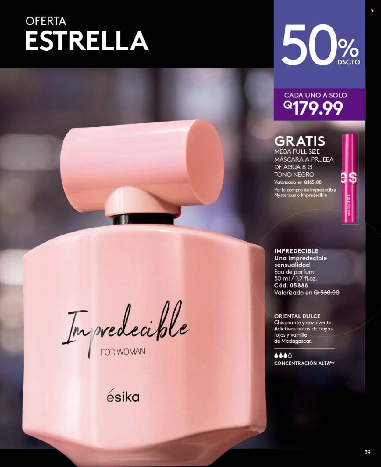 Catálogo Ésika. Página 1