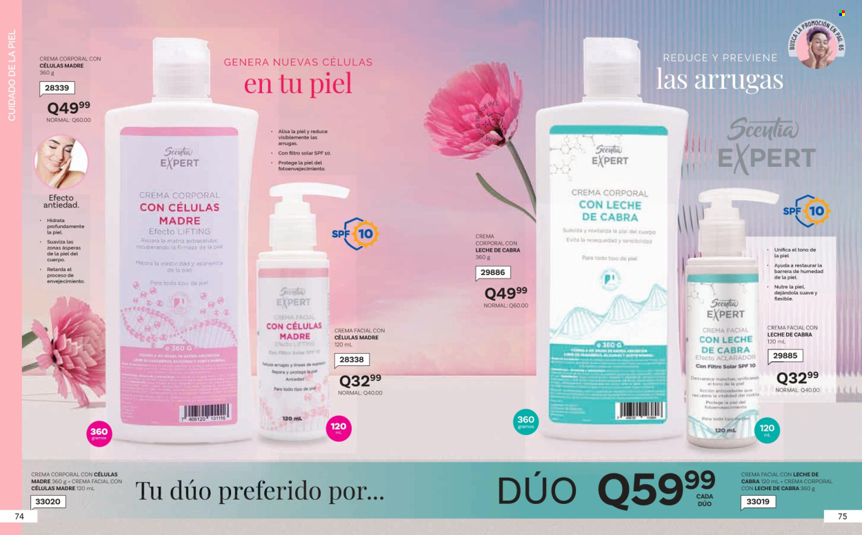 Catálogo Scentia. Página 1