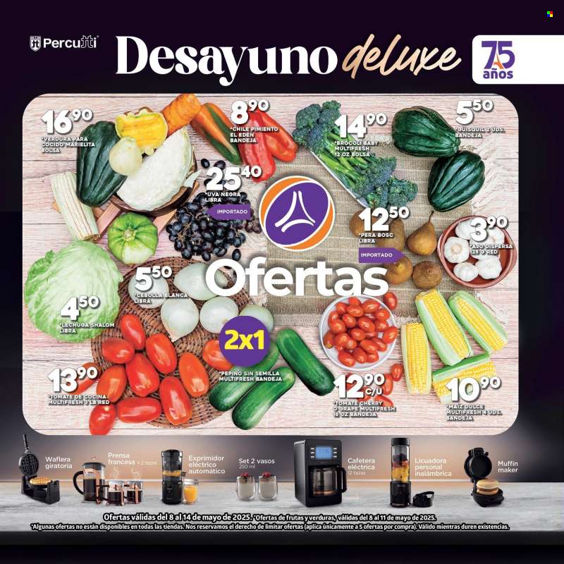 Folleto actual Supermercados La Torre - 8.5.2025 - 14.5.2025.