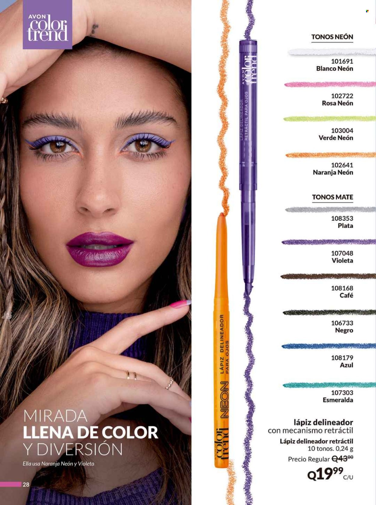 Catálogo Avon - 14.5.2025 - 17.6.2025. Página 28