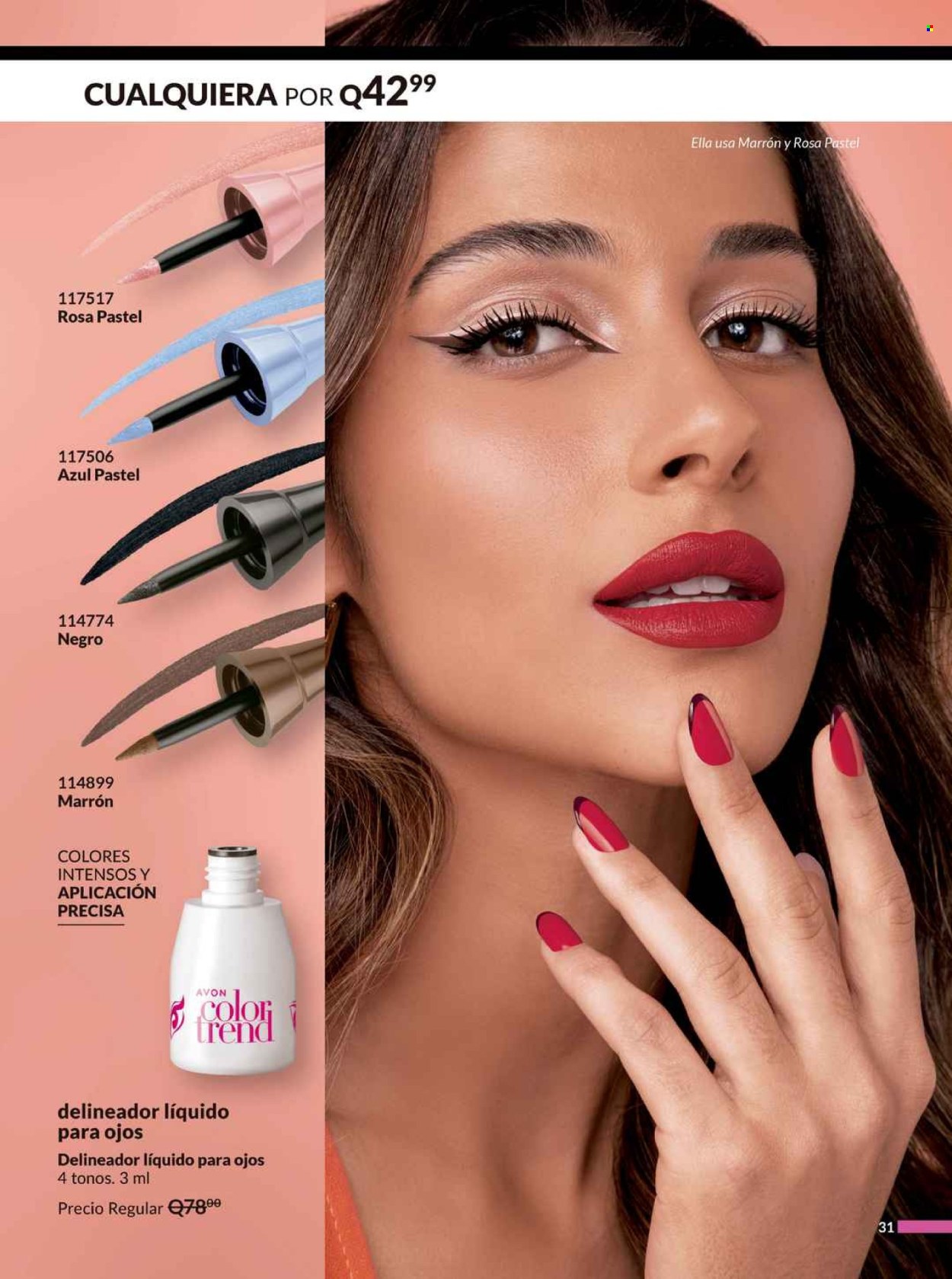 Catálogo Avon - 14.5.2025 - 17.6.2025. Página 31