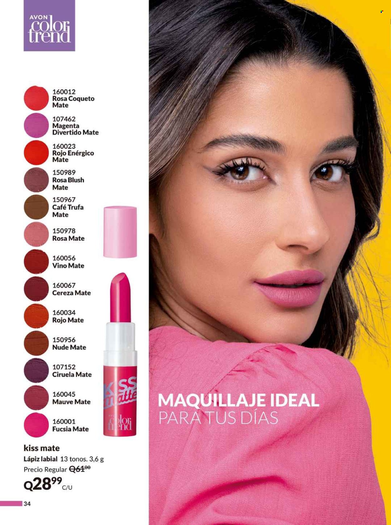 Catálogo Avon - 14.5.2025 - 17.6.2025. Página 34