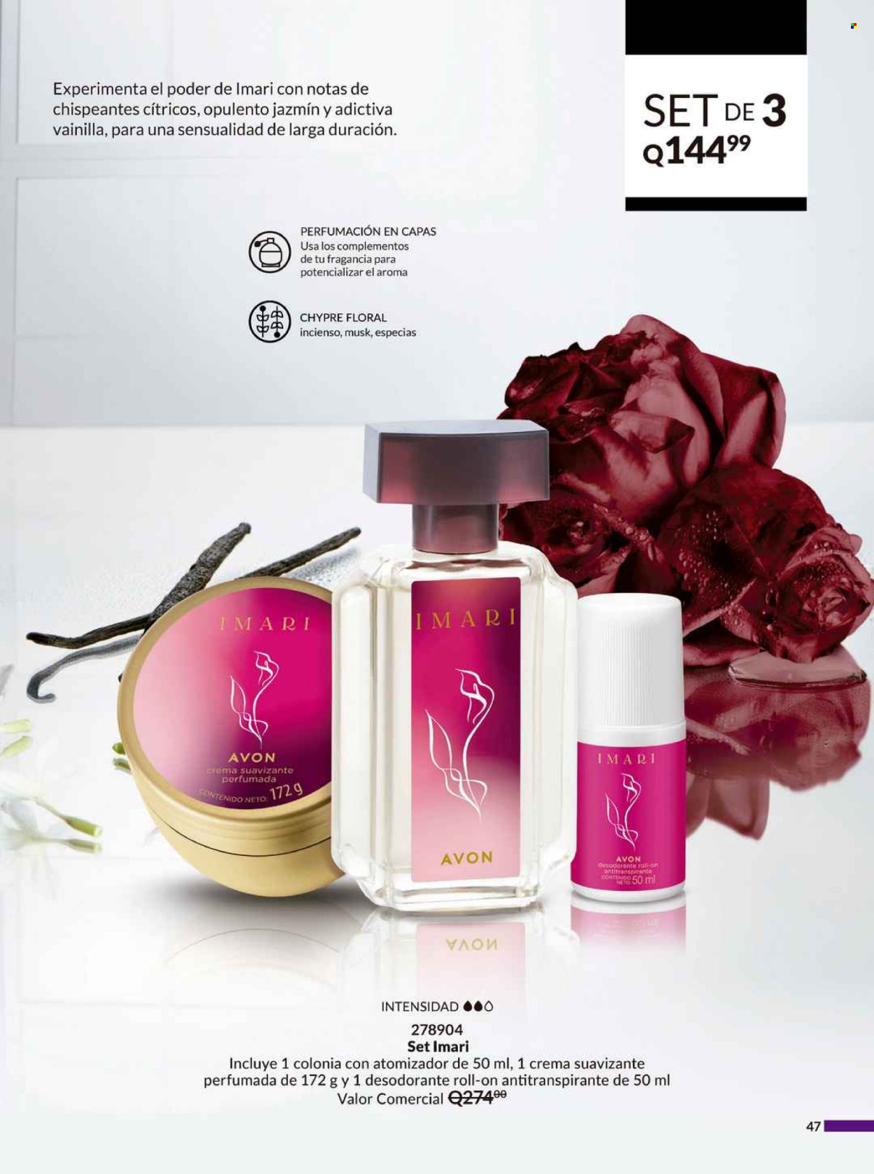 Catálogo Avon - 14.5.2025 - 17.6.2025. Página 47