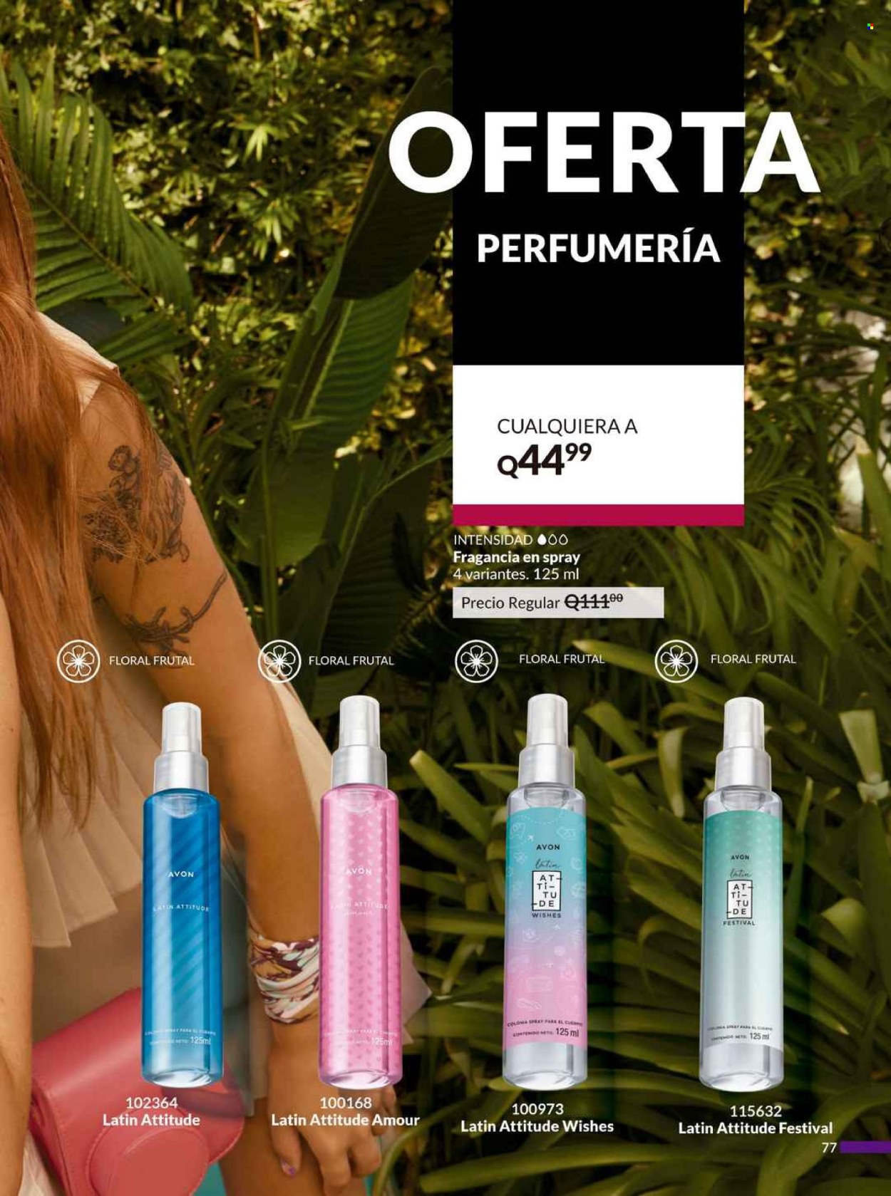 Catálogo Avon - 14.5.2025 - 17.6.2025. Página 77