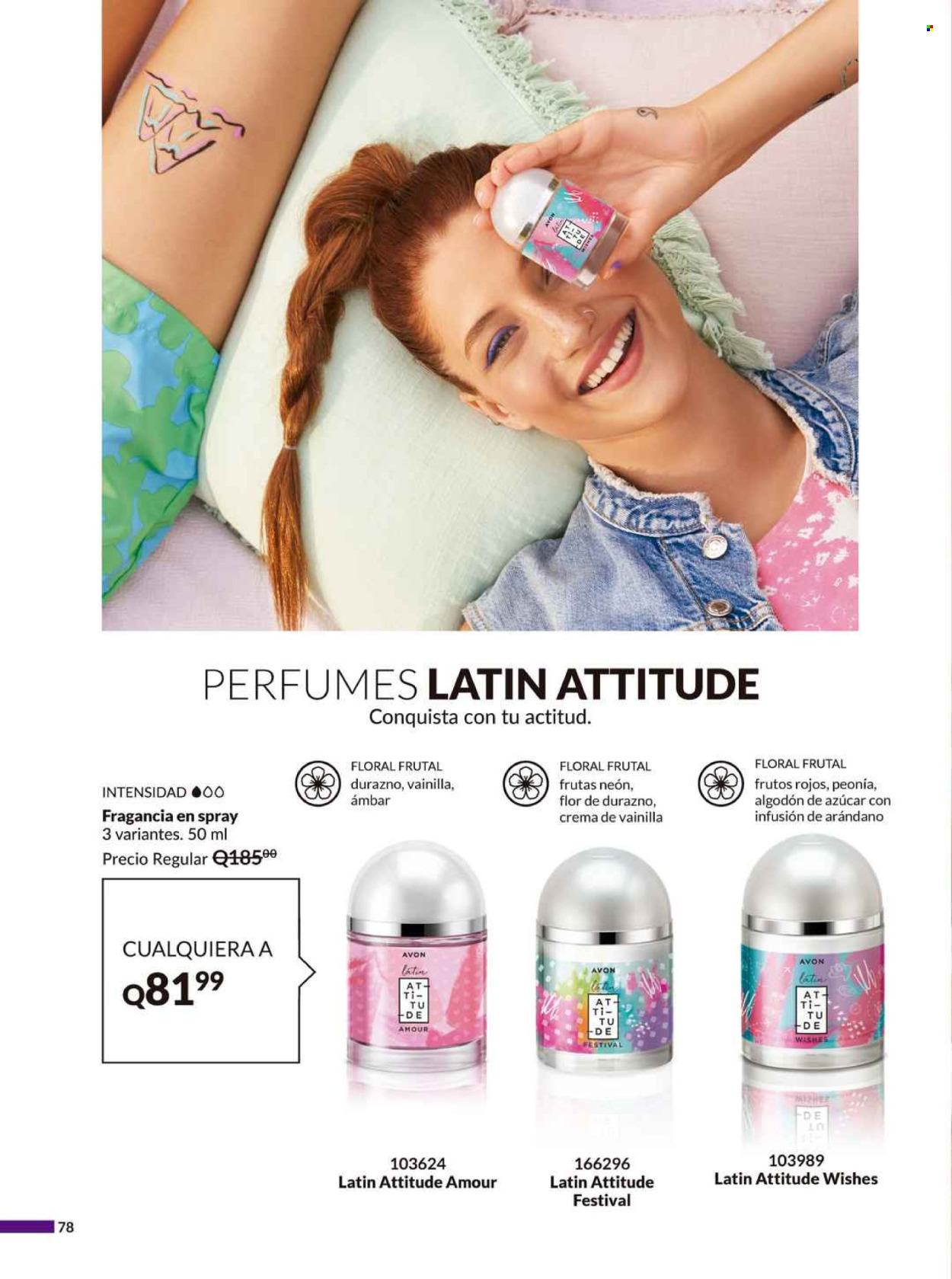 Catálogo Avon - 14.5.2025 - 17.6.2025. Página 78