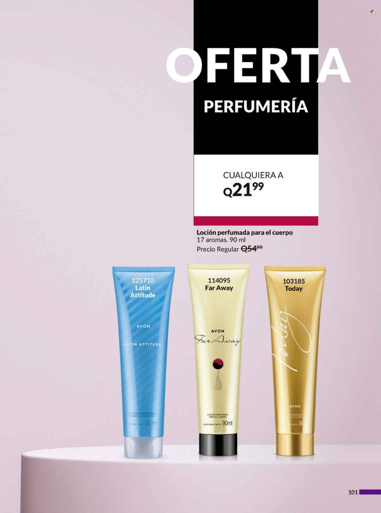 Catálogo Avon - 14.5.2025 - 17.6.2025. Página 101