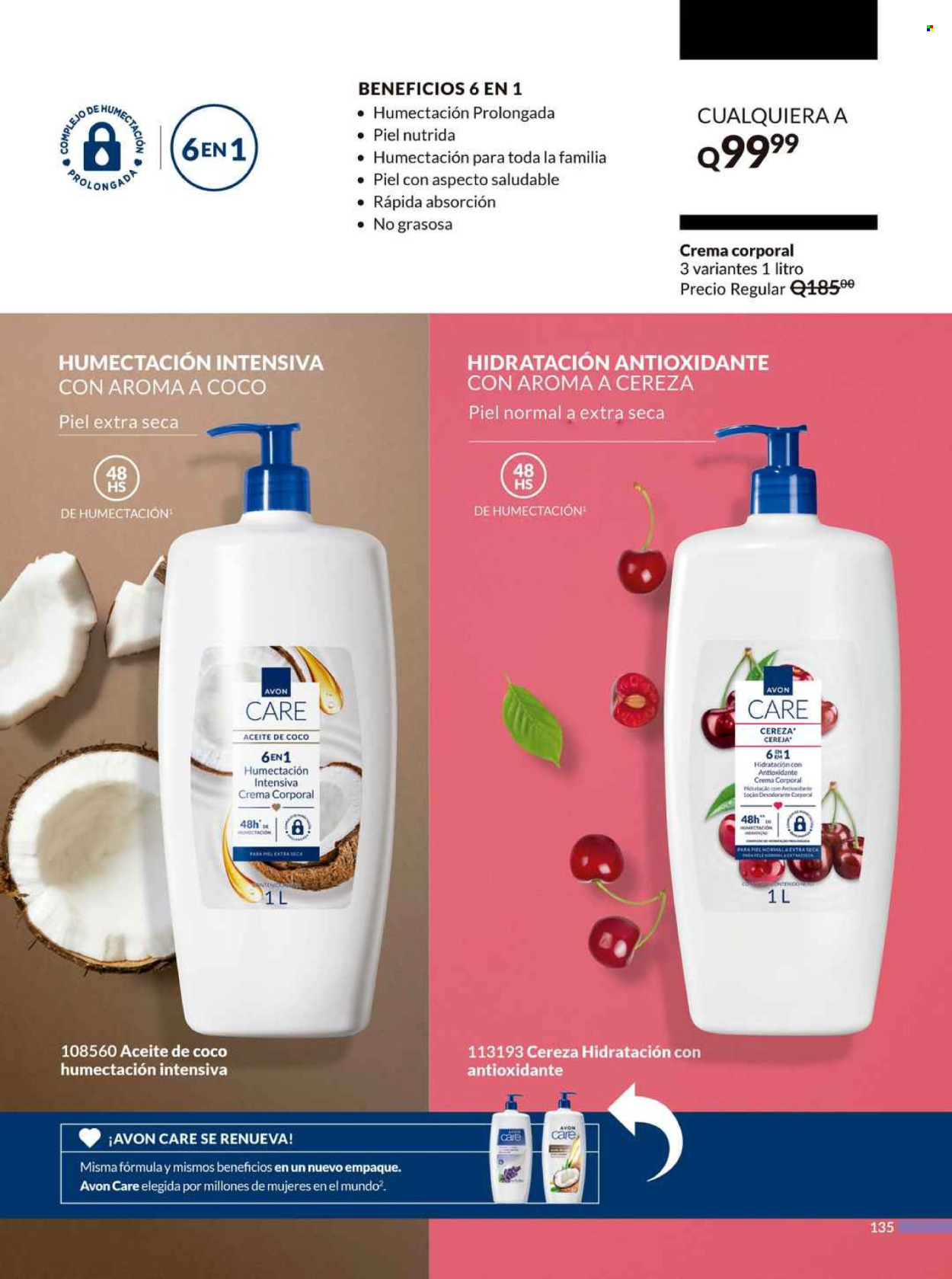 Catálogo Avon - 14.5.2025 - 17.6.2025. Página 135