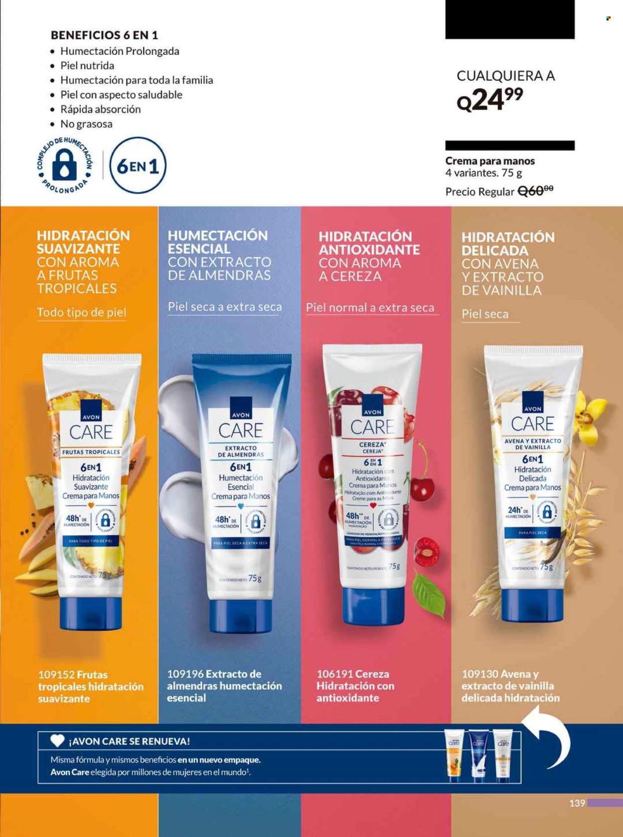 Catálogo Avon - 14.5.2025 - 17.6.2025. Página 139