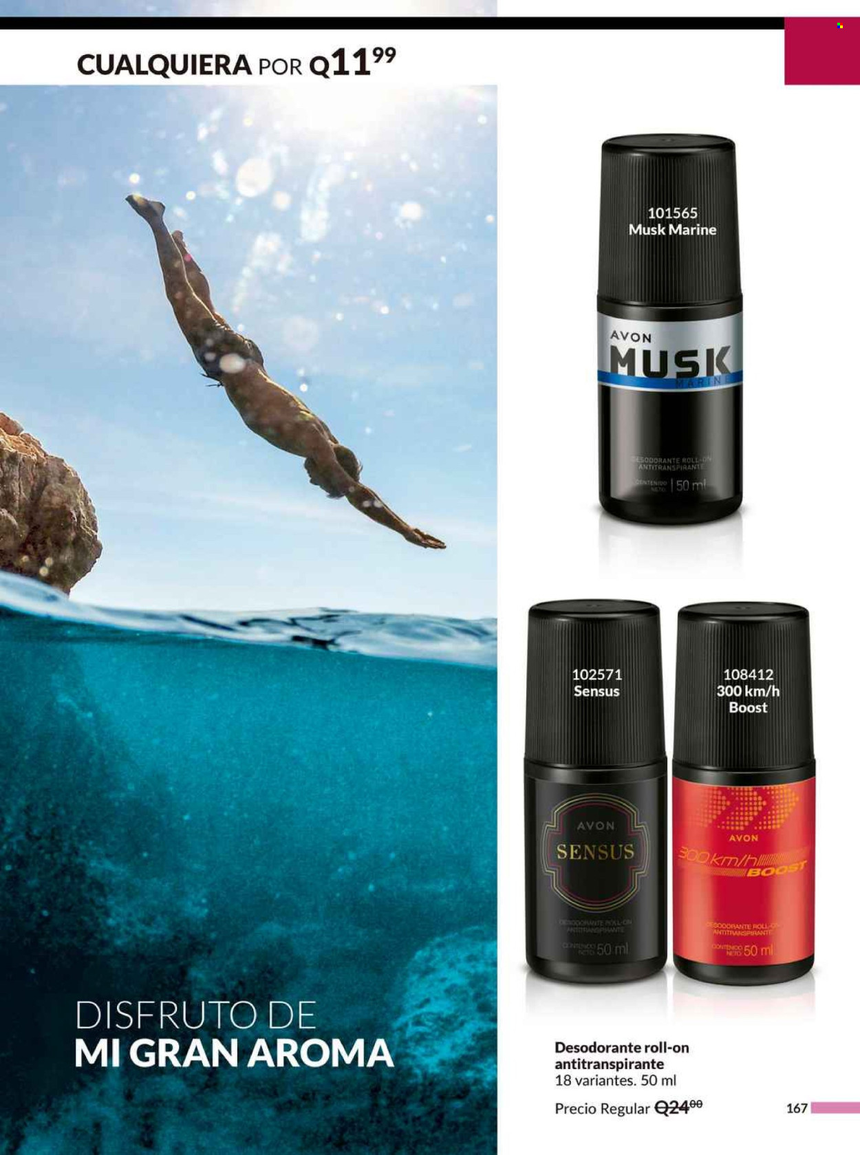 Catálogo Avon - 14.5.2025 - 17.6.2025. Página 167