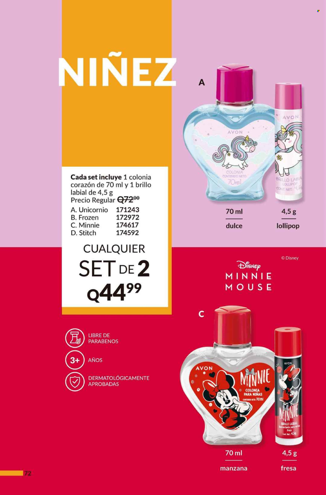 Catálogo Avon - 14.5.2025 - 17.6.2025. Página 72