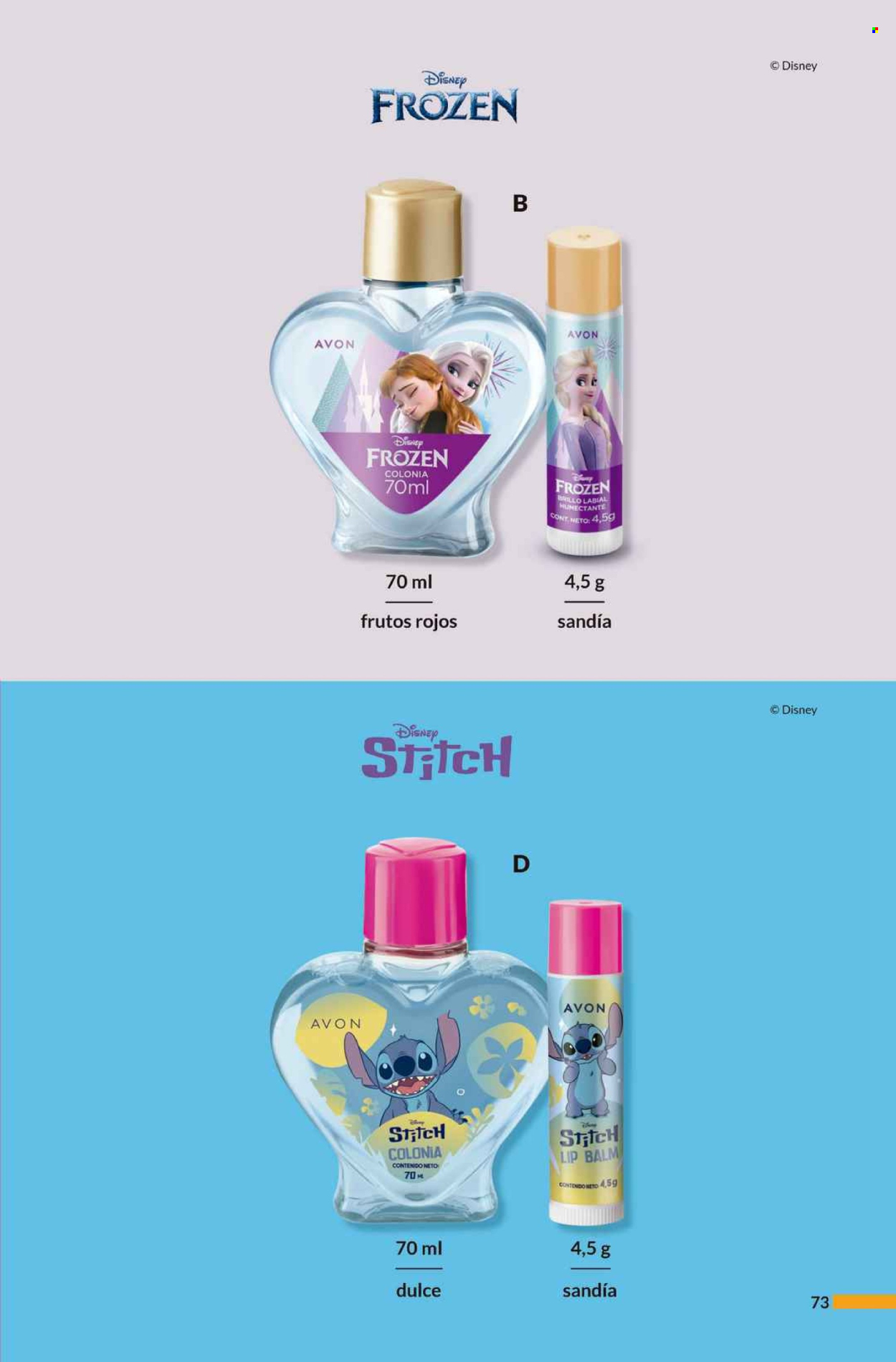 Catálogo Avon - 14.5.2025 - 17.6.2025. Página 73
