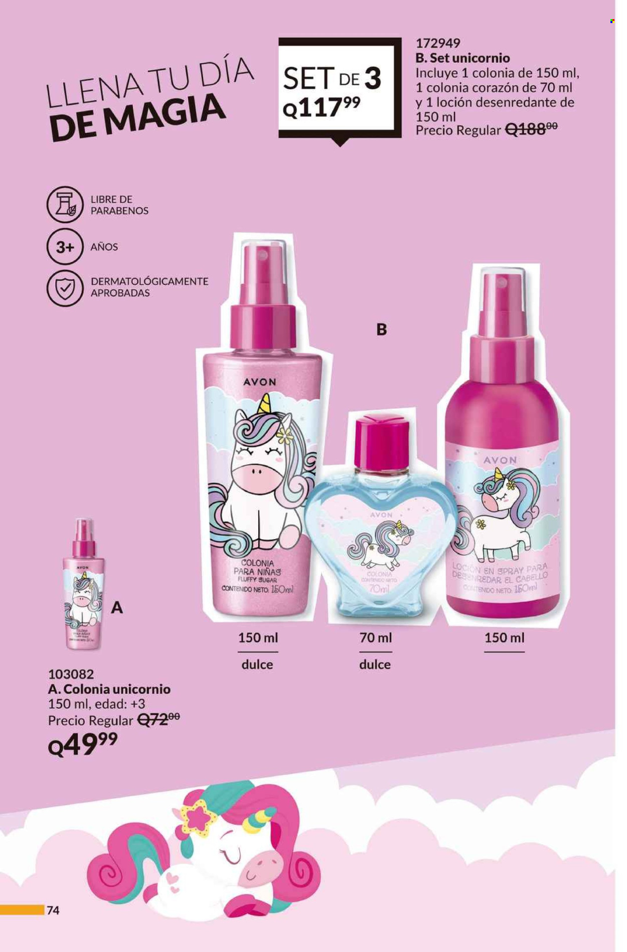 Catálogo Avon - 14.5.2025 - 17.6.2025. Página 74