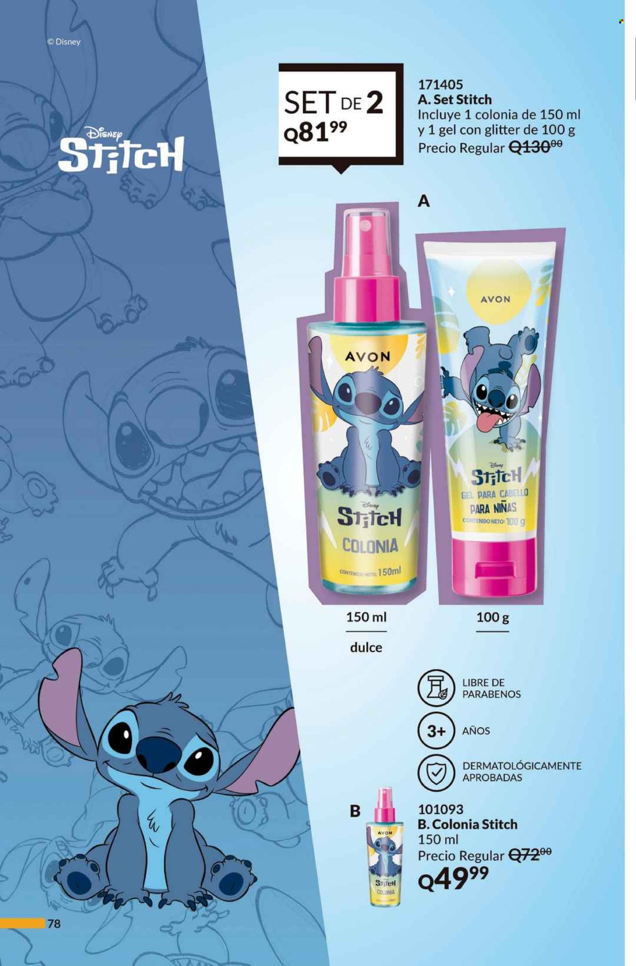 Catálogo Avon - 14.5.2025 - 17.6.2025. Página 78