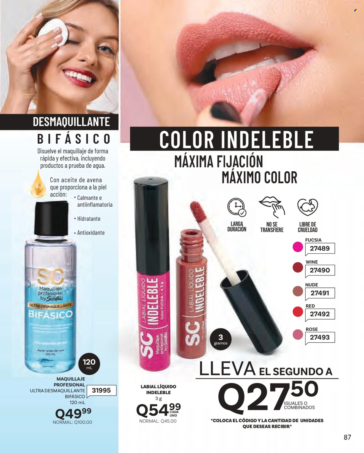 Catálogo Scentia. Página 89