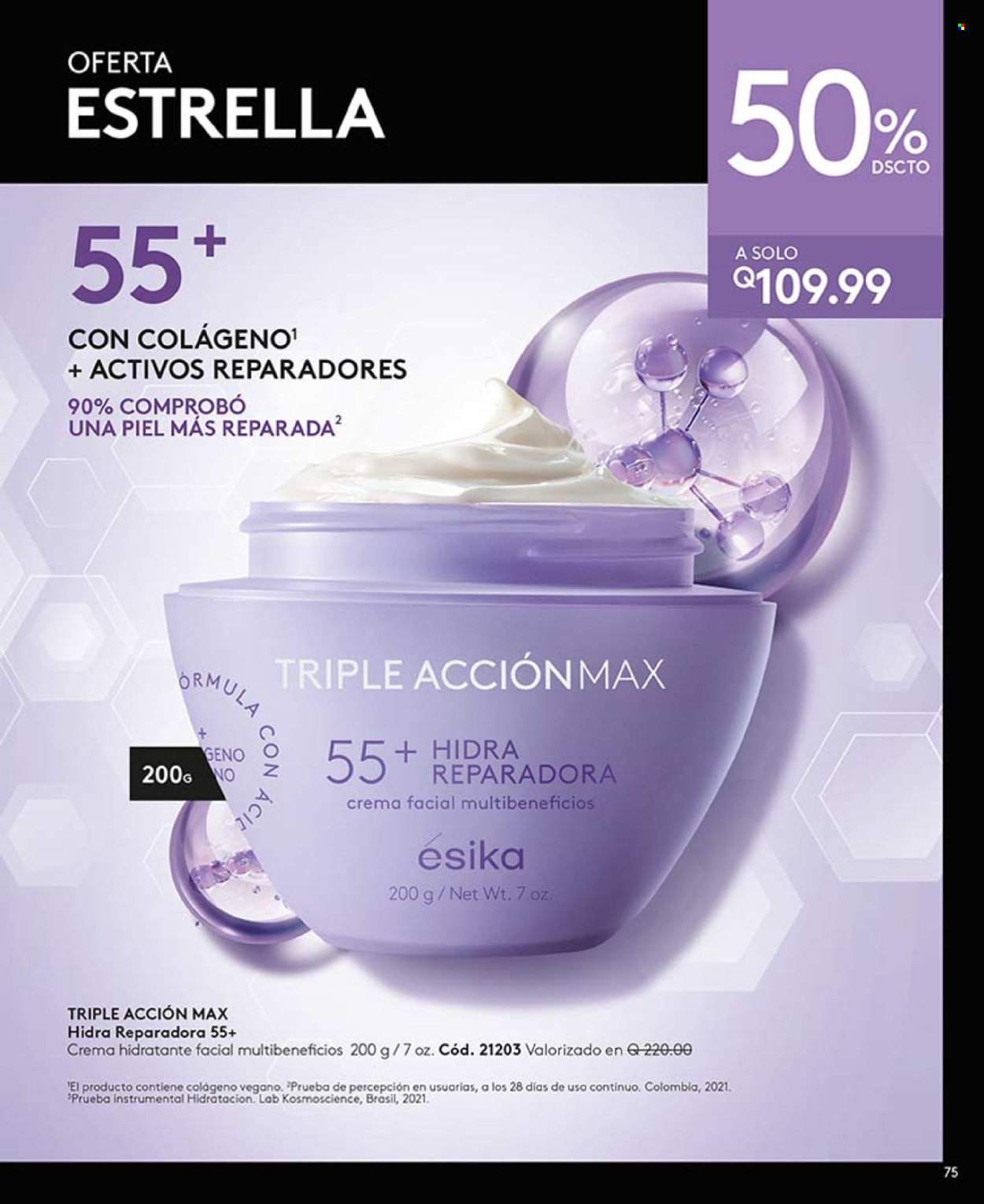 Catálogo Ésika. Página 75