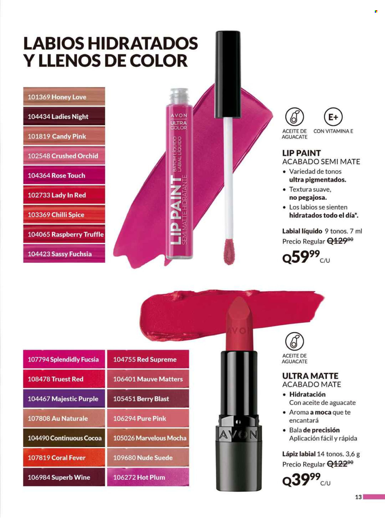Catálogo Avon - 30.5.2025 - 4.7.2025. Página 13