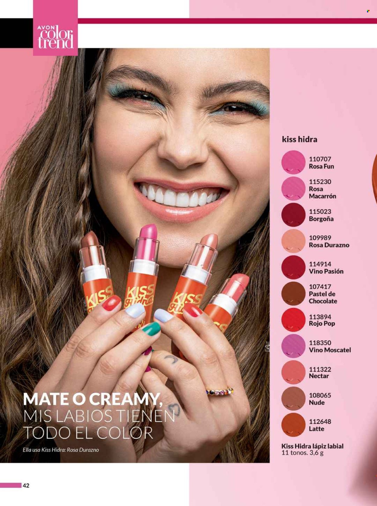 Catálogo Avon - 30.5.2025 - 4.7.2025. Página 42