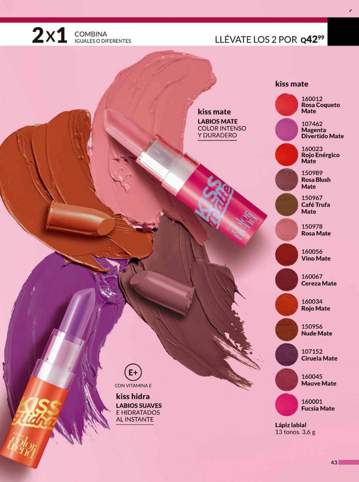 Catálogo Avon - 30.5.2025 - 4.7.2025. Página 43