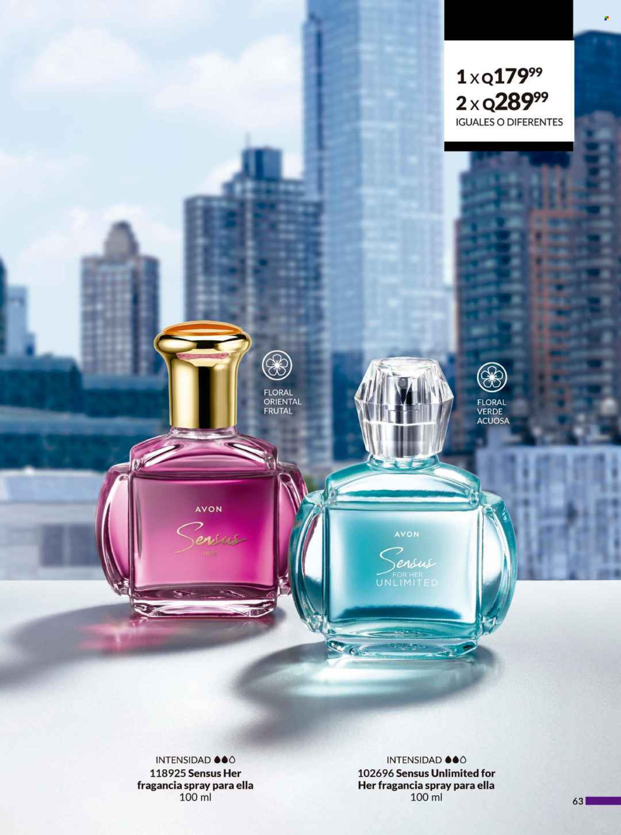 Catálogo Avon - 30.5.2025 - 4.7.2025. Página 63