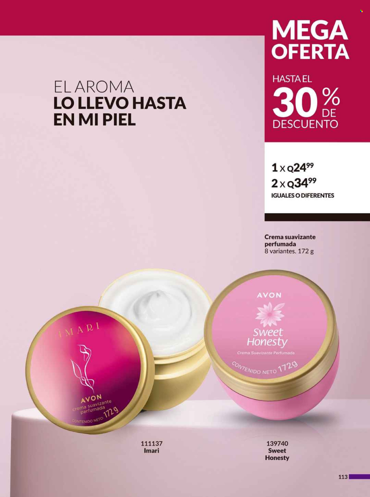 Catálogo Avon - 30.5.2025 - 4.7.2025. Página 113