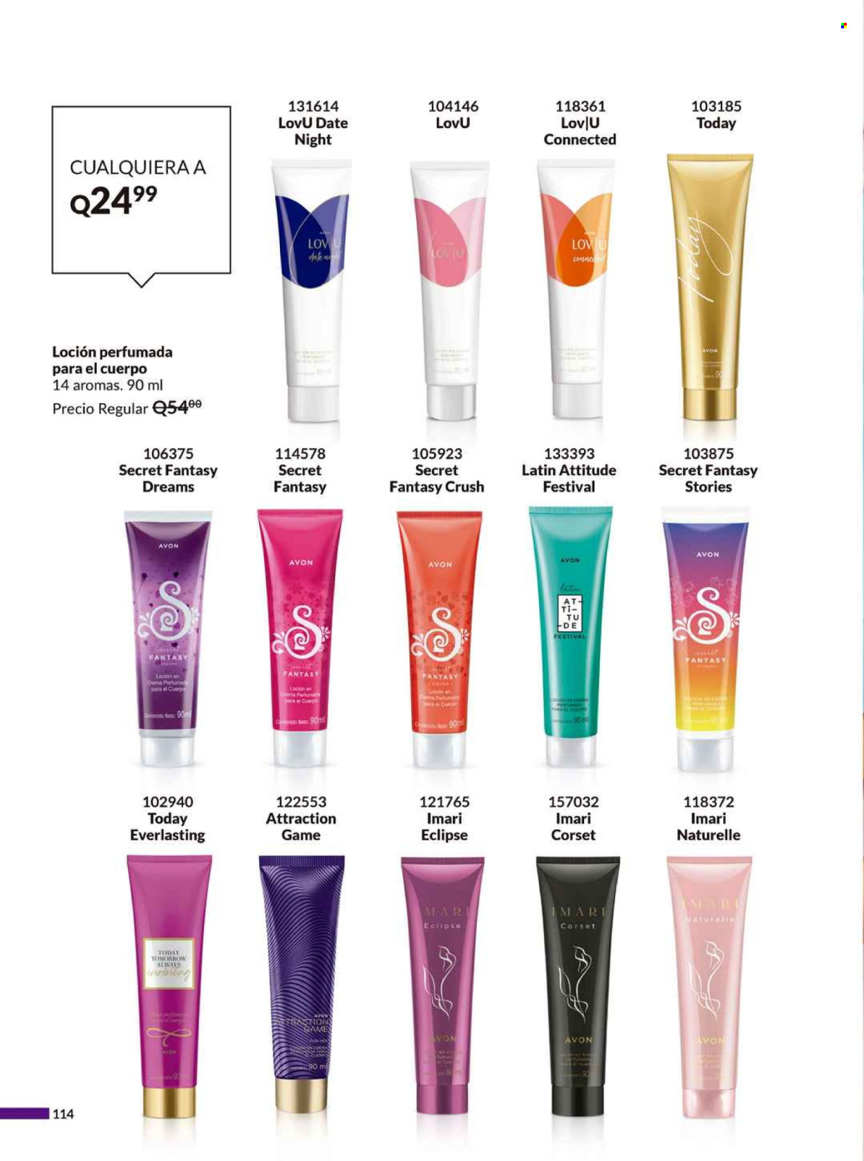 Catálogo Avon - 30.5.2025 - 4.7.2025. Página 114