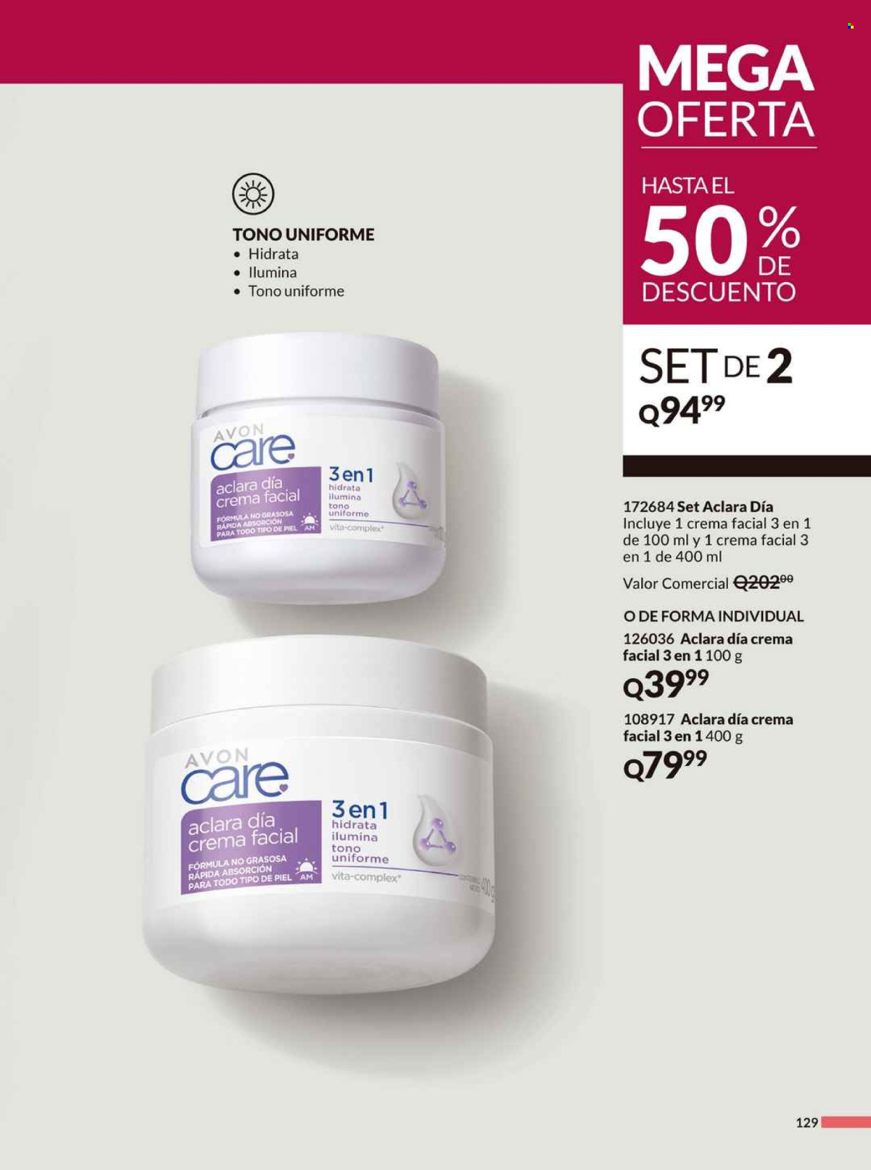 Catálogo Avon - 30.5.2025 - 4.7.2025. Página 129