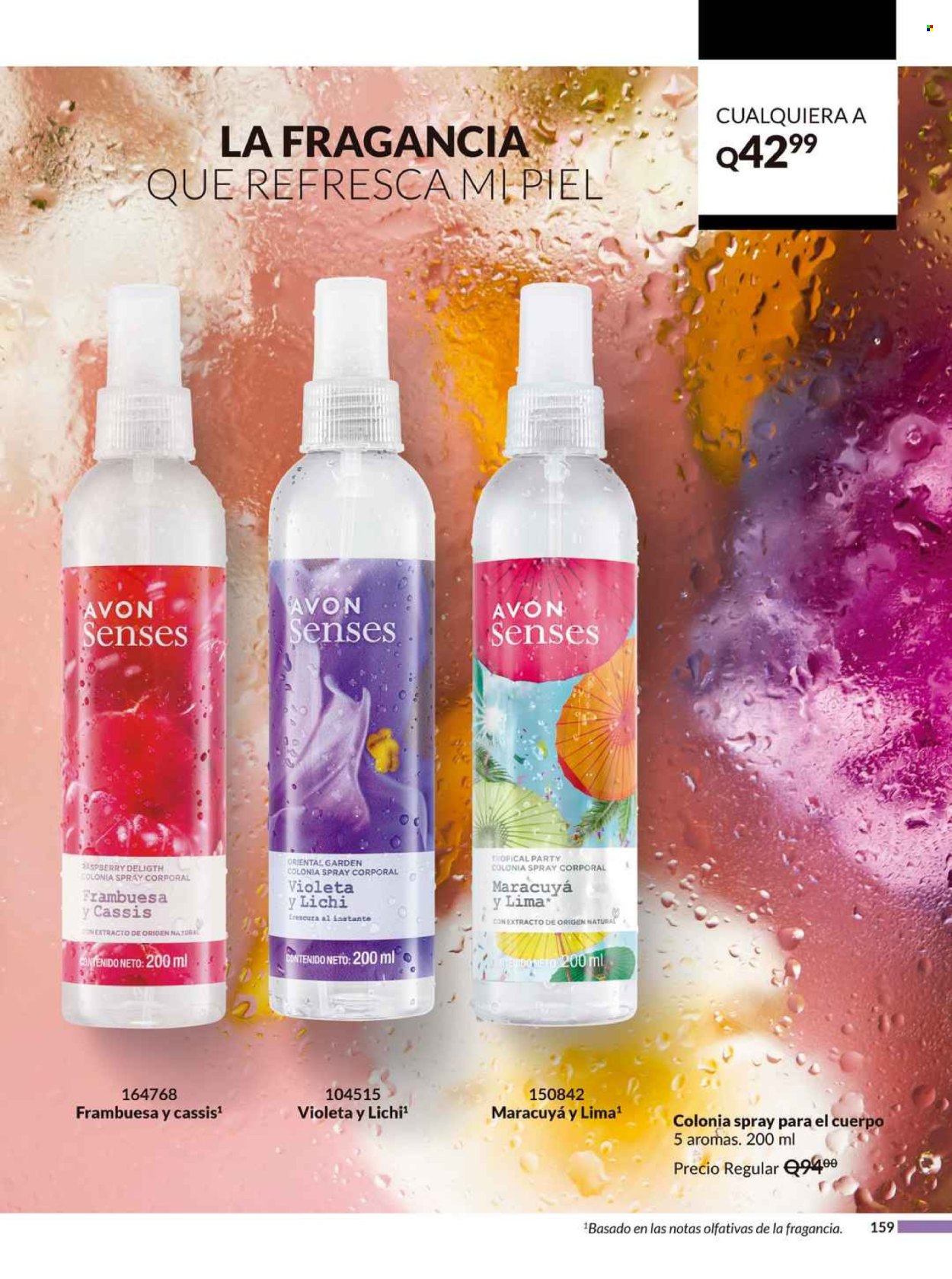 Catálogo Avon - 30.5.2025 - 4.7.2025. Página 159