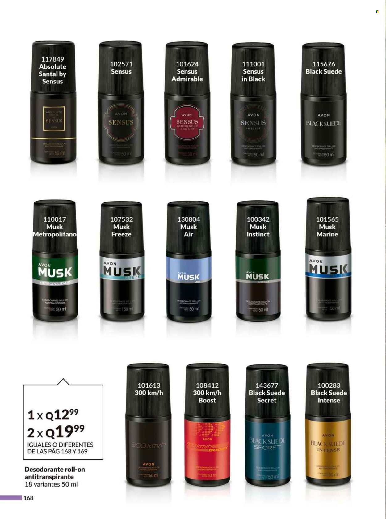 Catálogo Avon - 30.5.2025 - 4.7.2025. Página 168