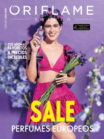 Folleto actual Oriflame - 1.7.2025 - 31.7.2025.