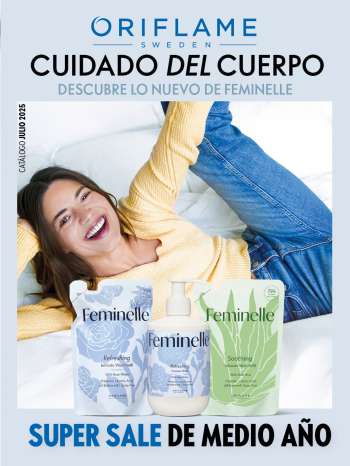 Folleto actual Oriflame - 1.7.2025 - 31.7.2025.