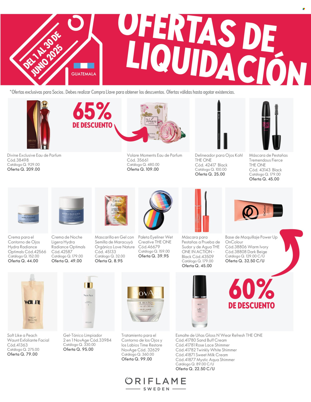 Catálogo Oriflame - 1.6.2025 - 30.6.2025. Página 1