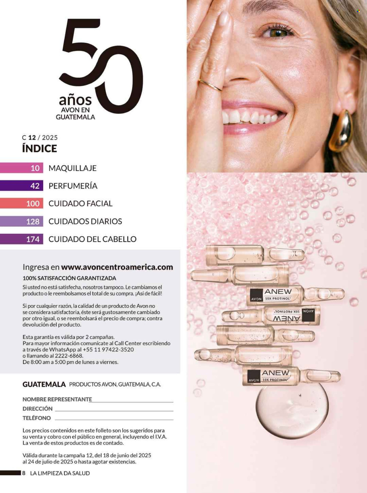 Catálogo Avon - 18.6.2025 - 24.7.2025. Página 8
