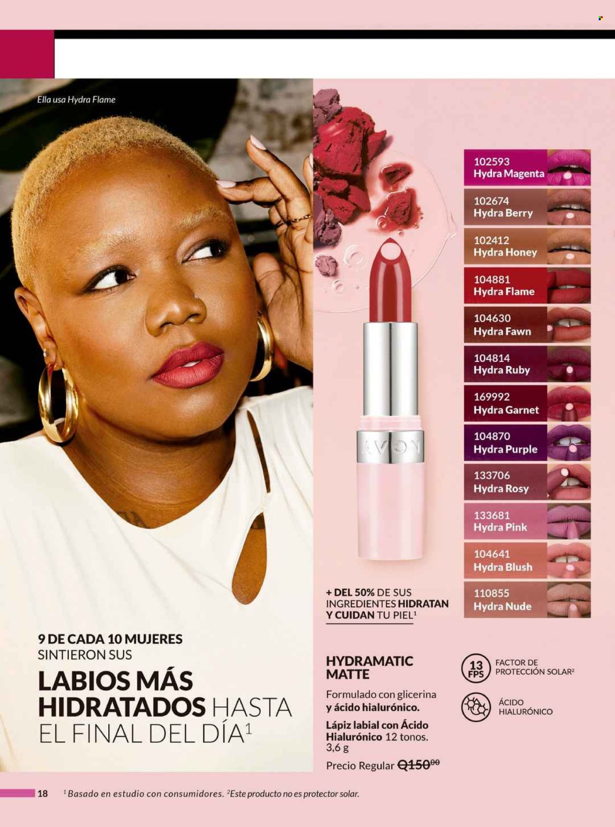 Catálogo Avon - 18.6.2025 - 24.7.2025. Página 18