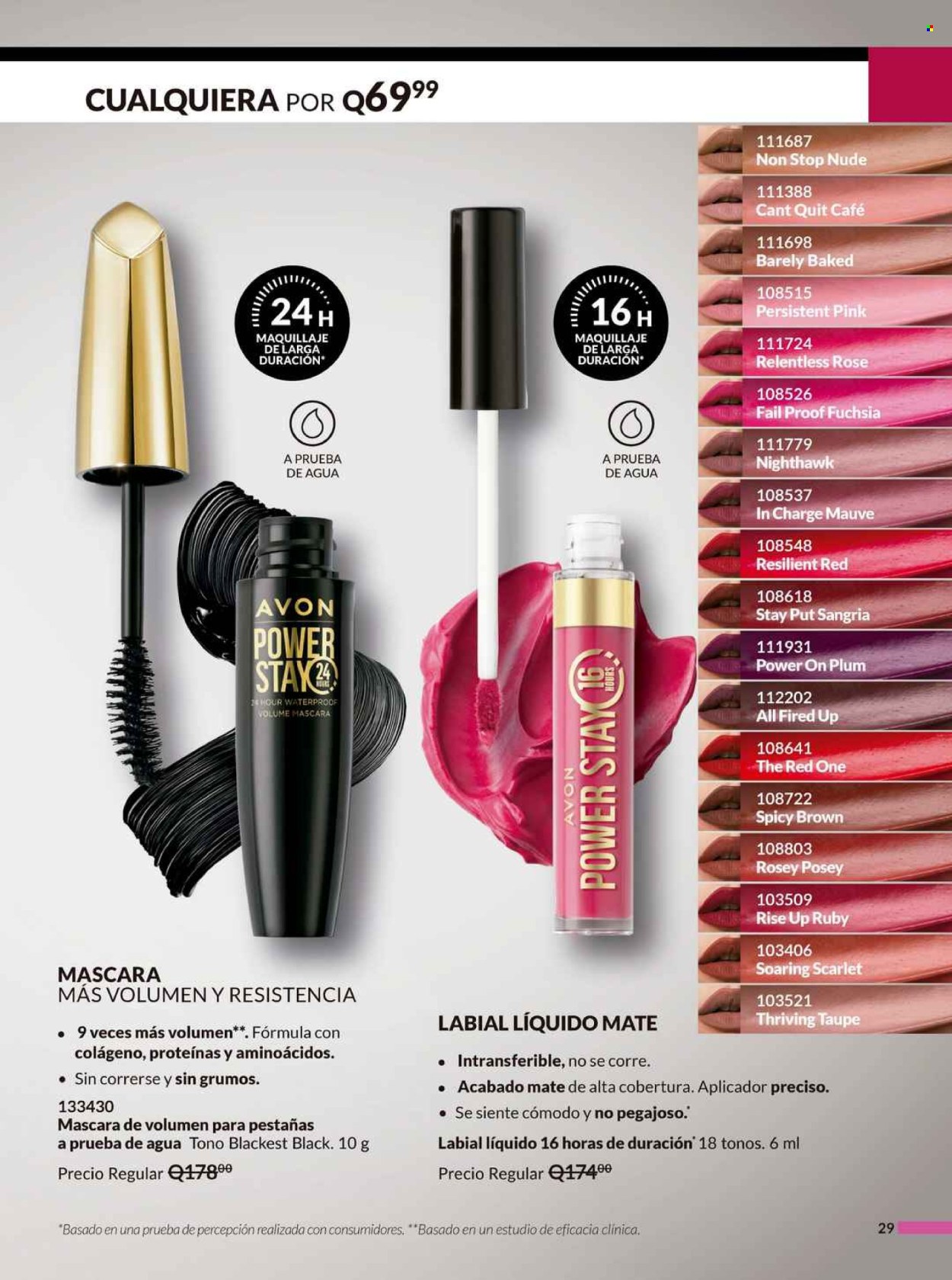 Catálogo Avon - 18.6.2025 - 24.7.2025. Página 29