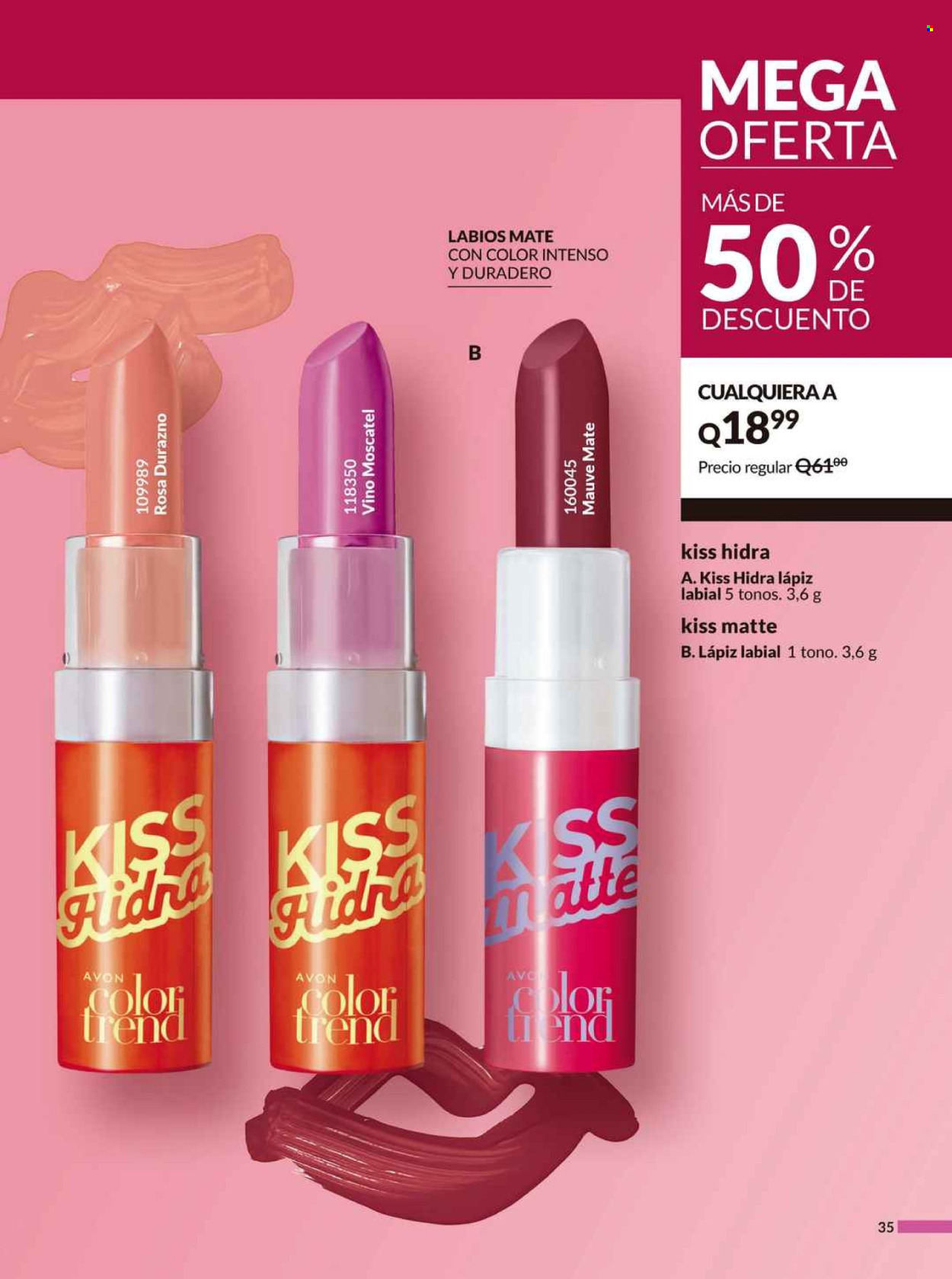 Catálogo Avon - 18.6.2025 - 24.7.2025. Página 35