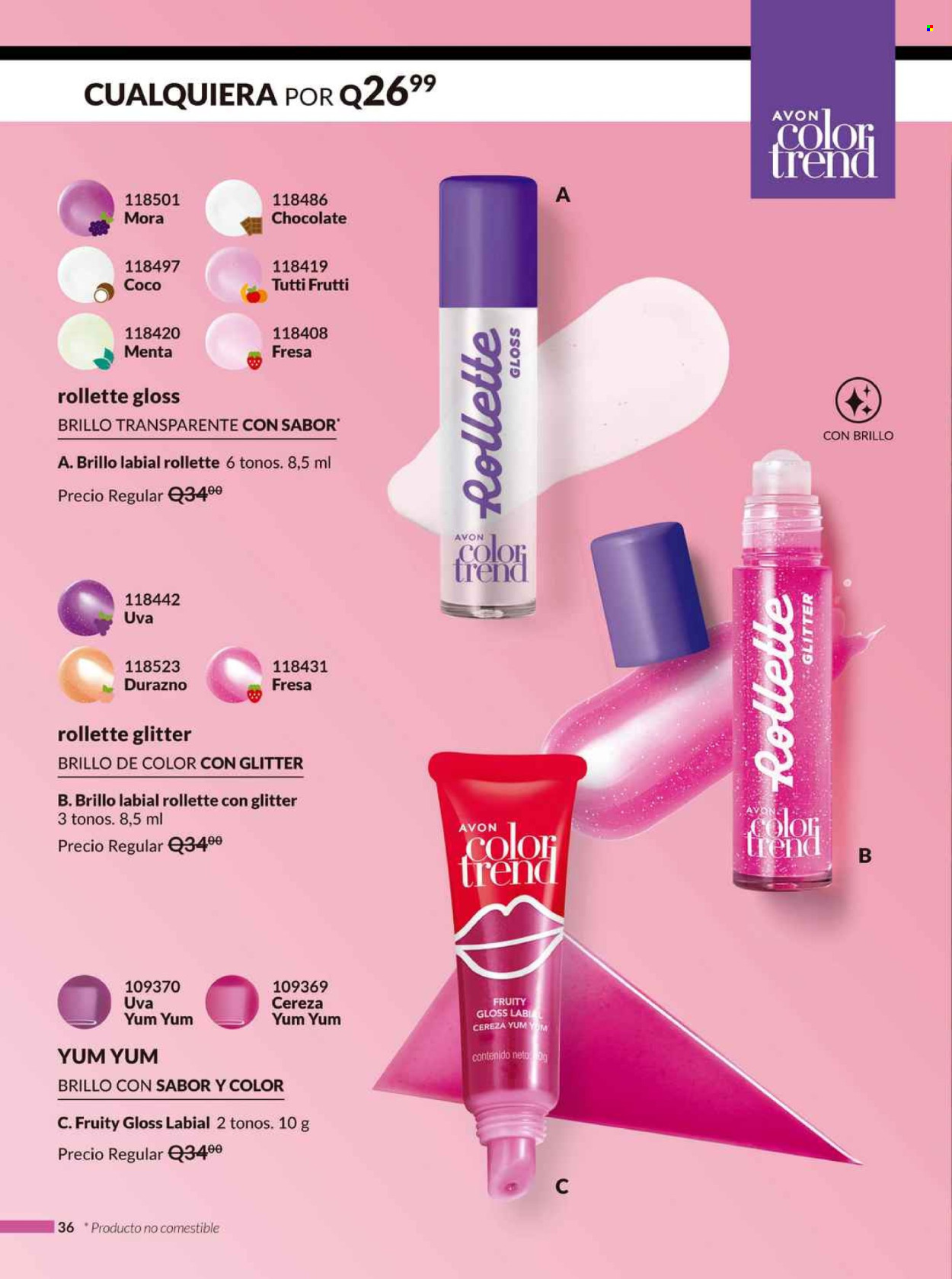 Catálogo Avon - 18.6.2025 - 24.7.2025. Página 36