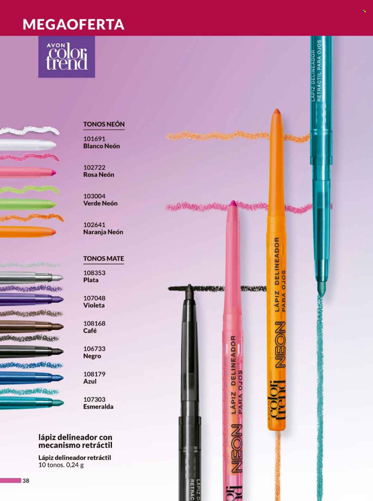 Catálogo Avon - 18.6.2025 - 24.7.2025. Página 38
