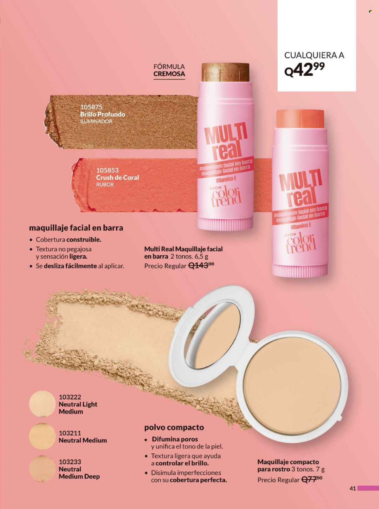 Catálogo Avon - 18.6.2025 - 24.7.2025. Página 41