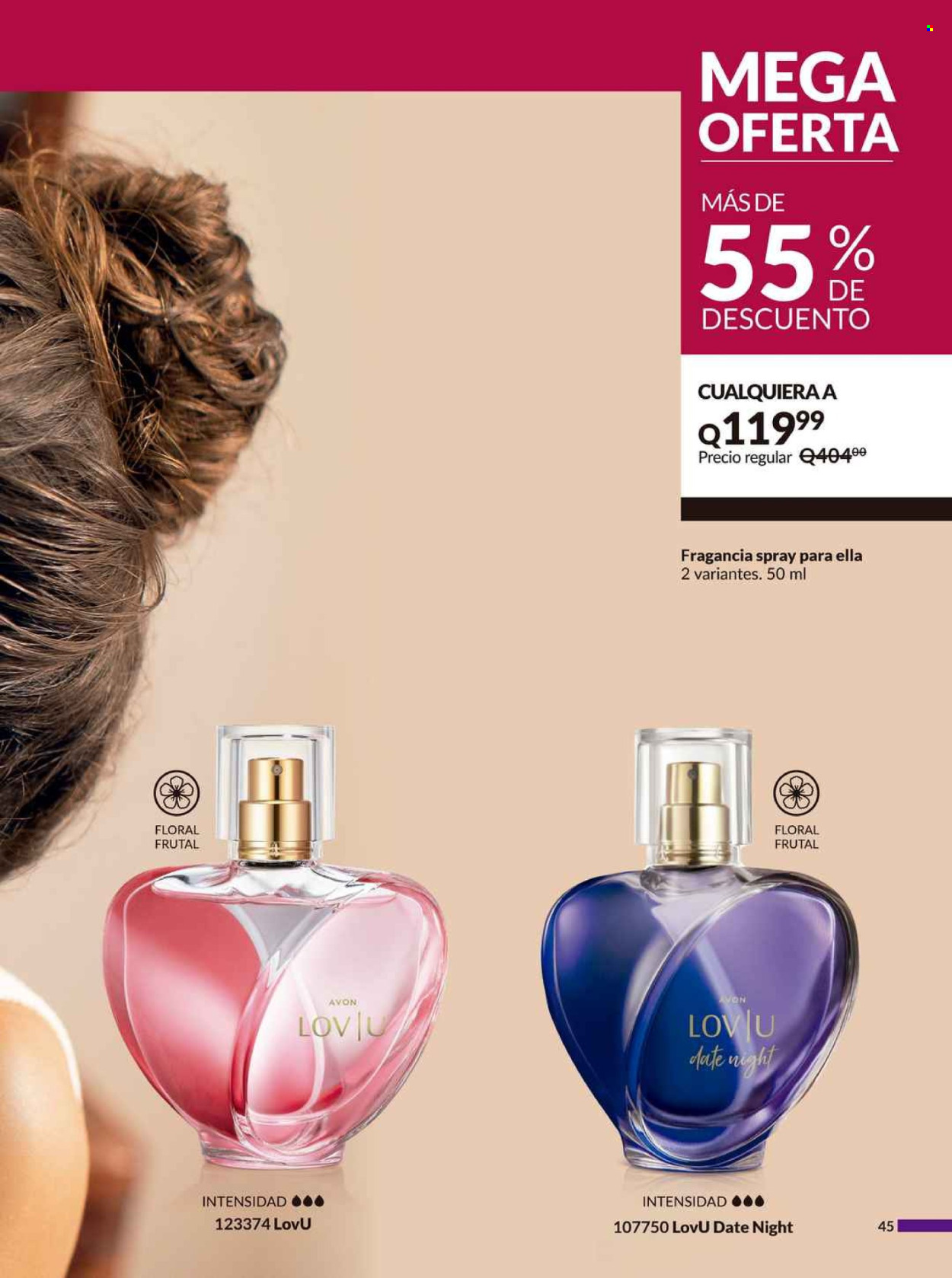 Catálogo Avon - 18.6.2025 - 24.7.2025. Página 45