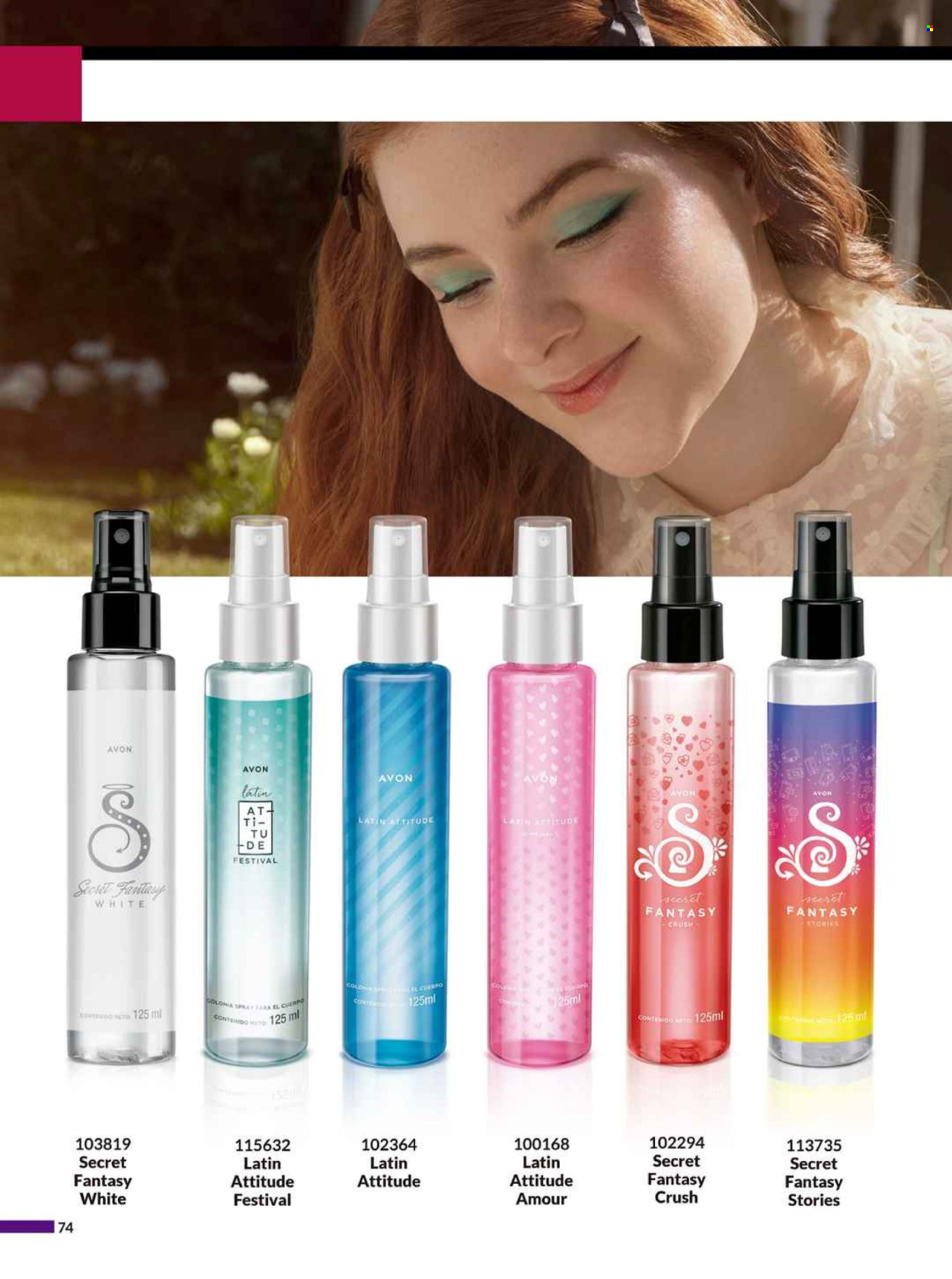 Catálogo Avon - 18.6.2025 - 24.7.2025. Página 74