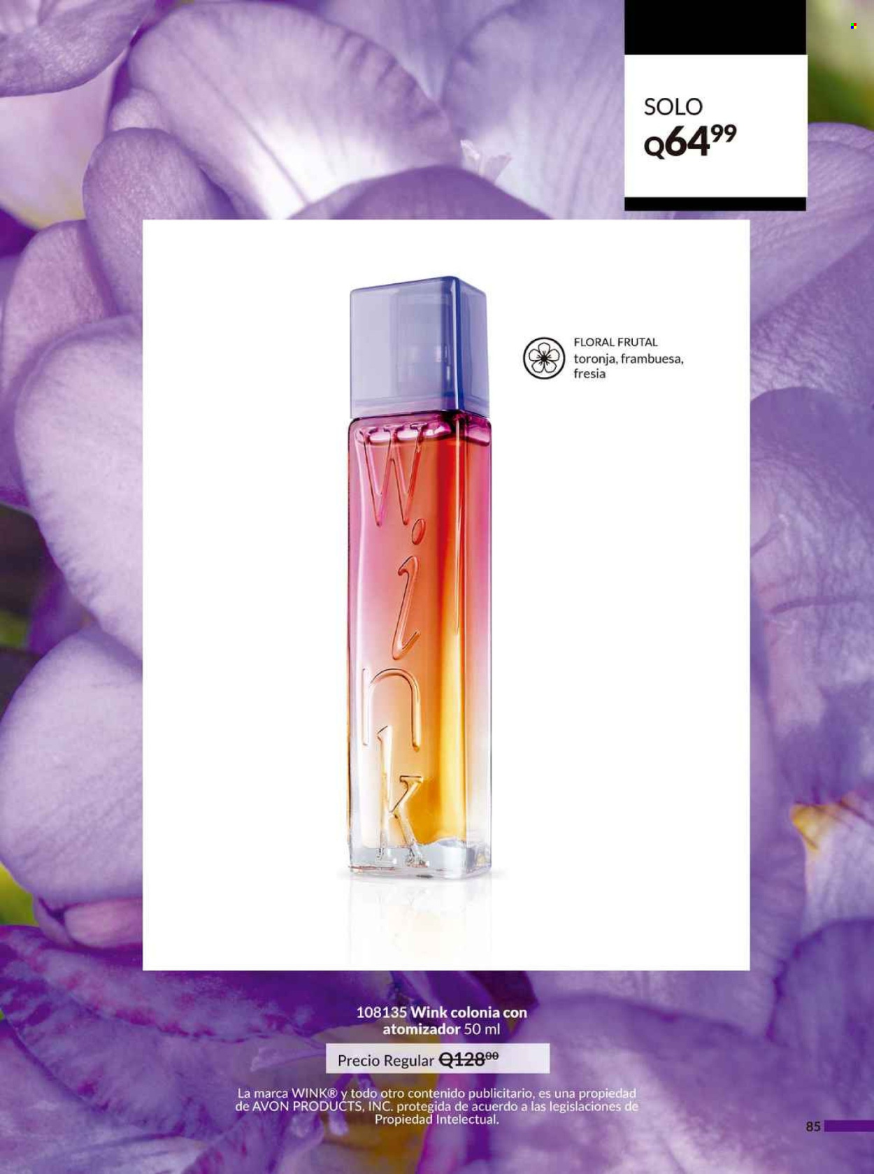 Catálogo Avon - 18.6.2025 - 24.7.2025. Página 85