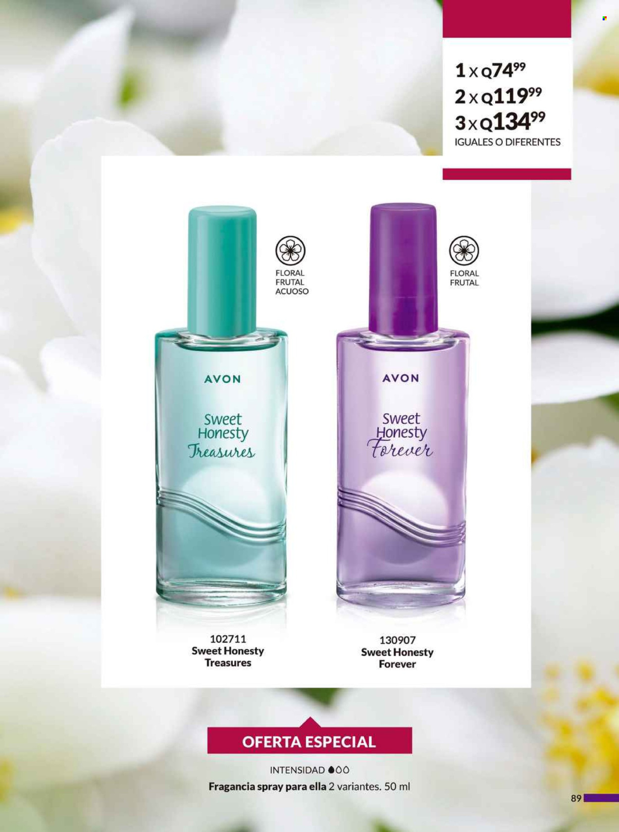 Catálogo Avon - 18.6.2025 - 24.7.2025. Página 89