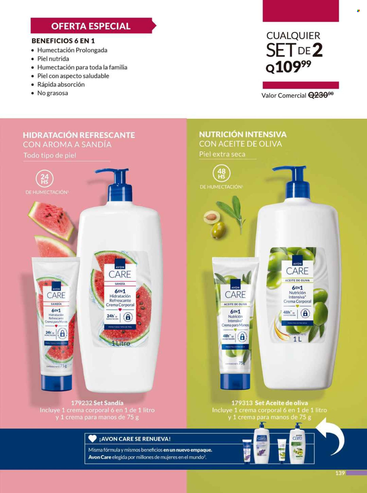 Catálogo Avon - 18.6.2025 - 24.7.2025. Página 139