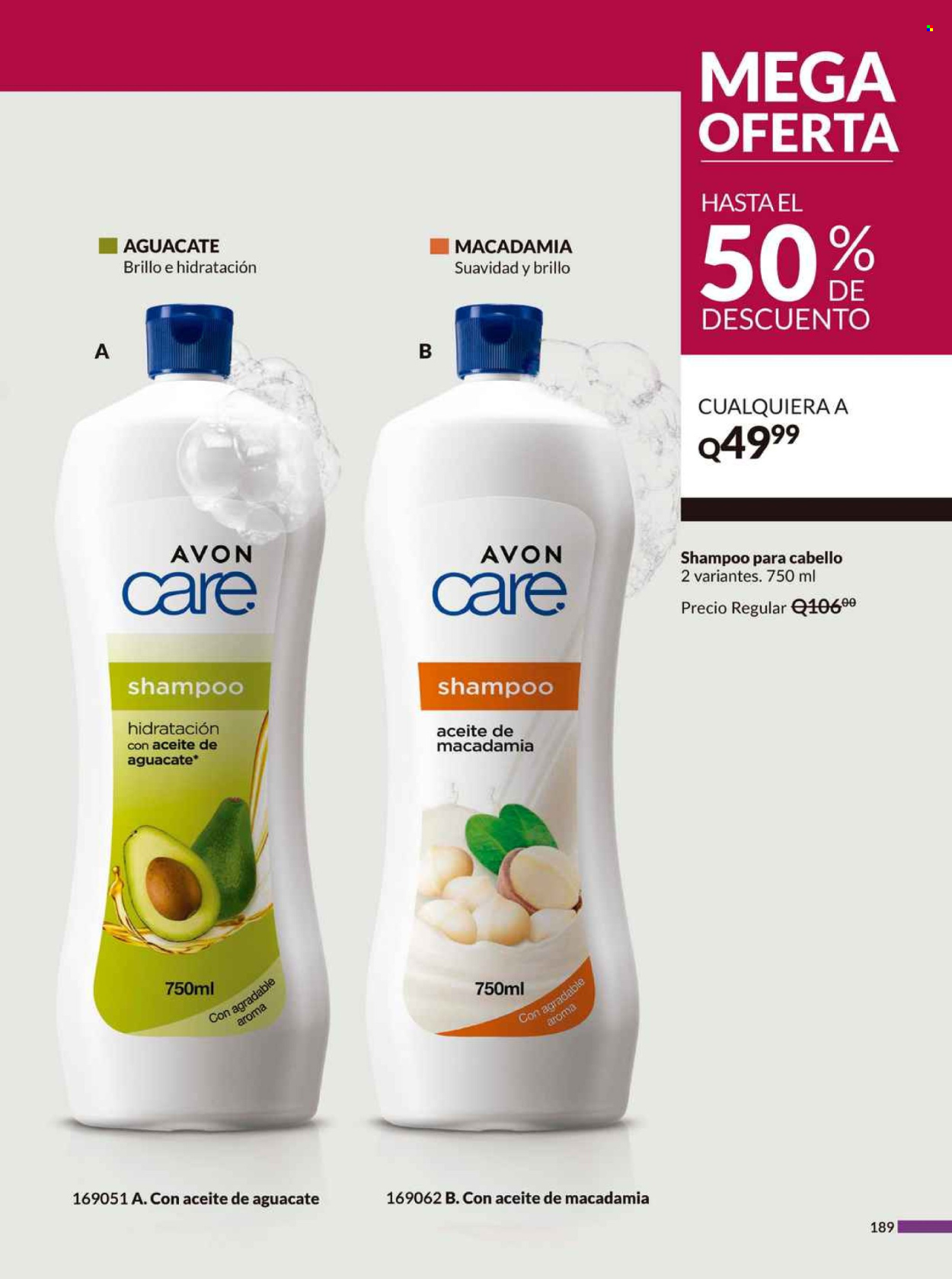 Catálogo Avon - 18.6.2025 - 24.7.2025. Página 189