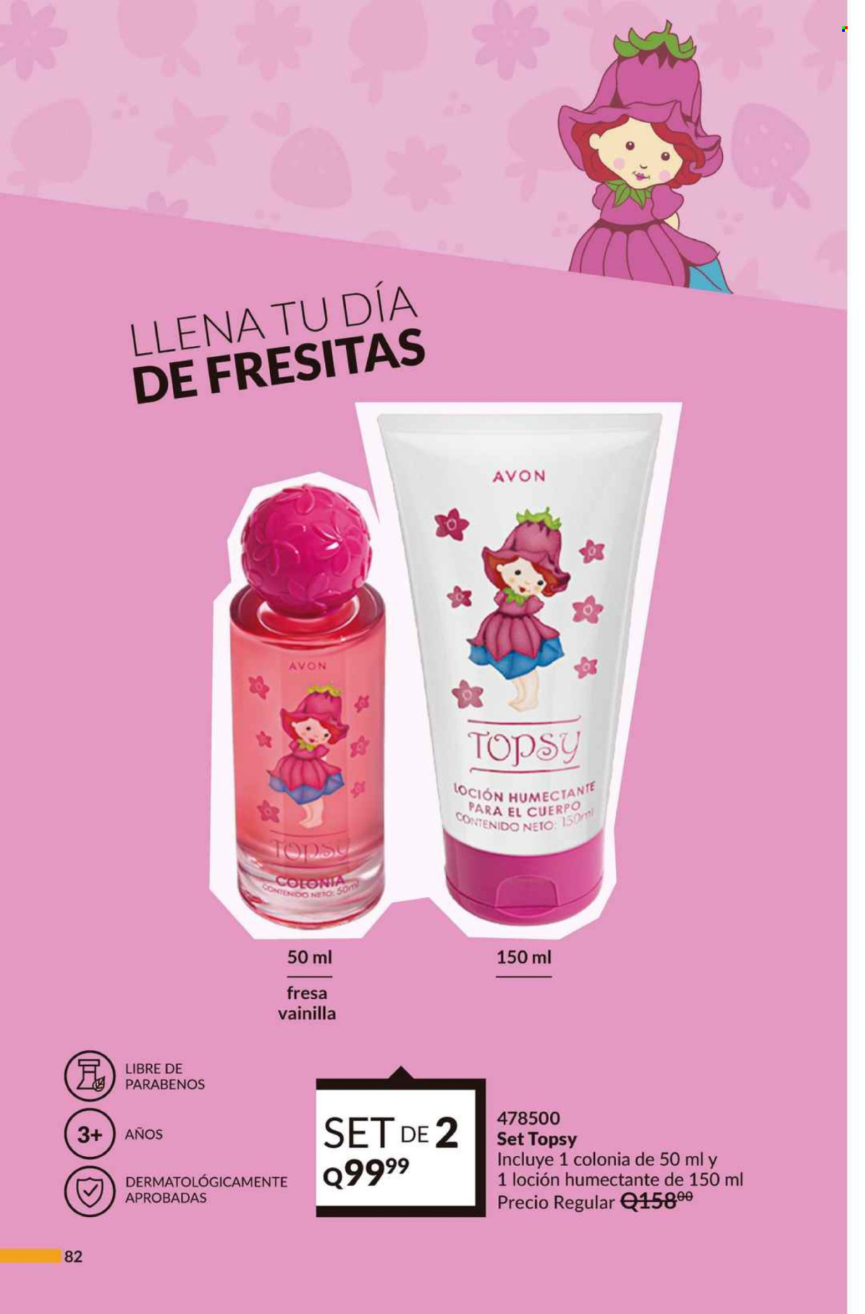 Catálogo Avon - 18.6.2025 - 24.7.2025. Página 82