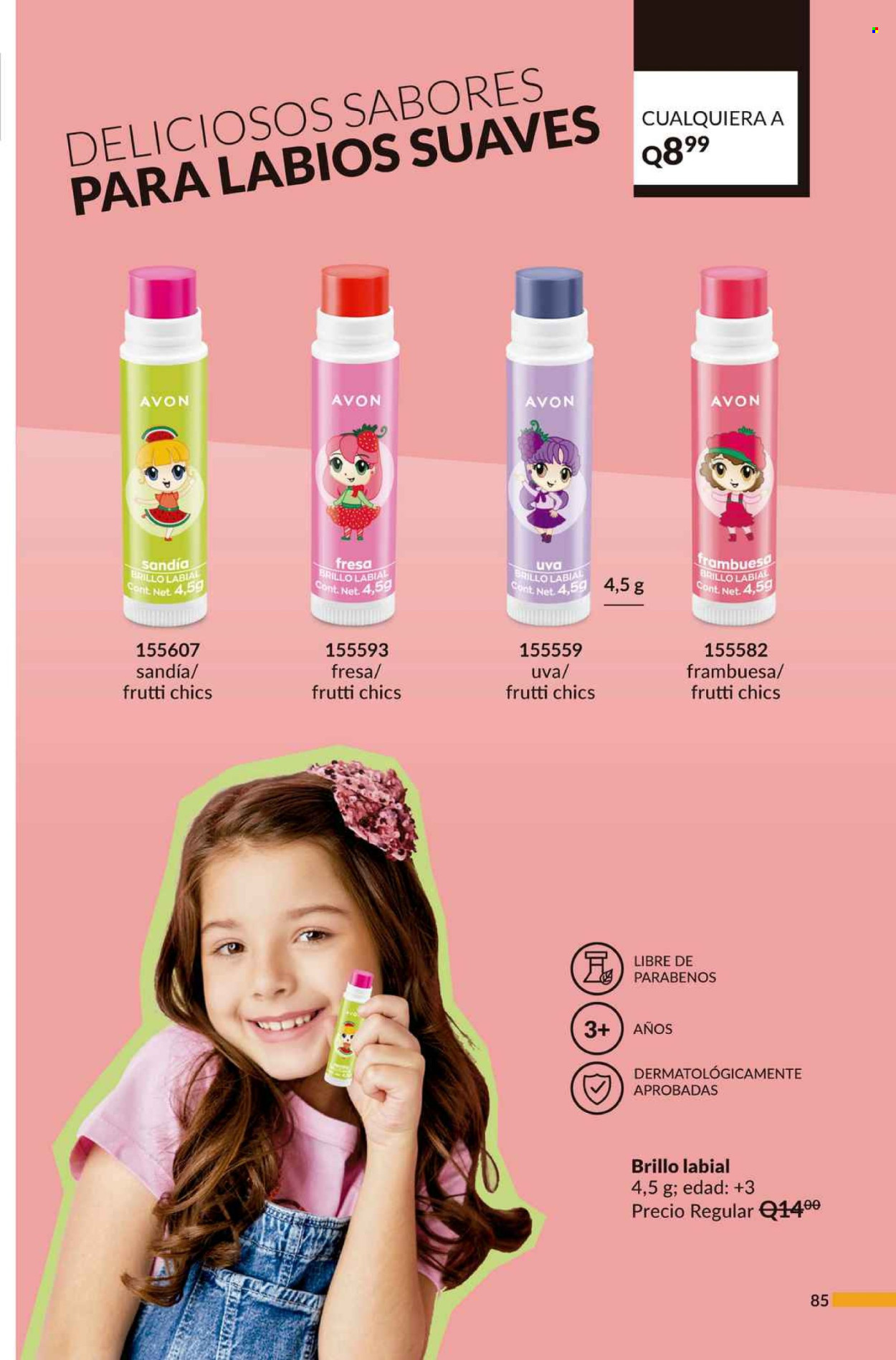 Catálogo Avon - 18.6.2025 - 24.7.2025. Página 85