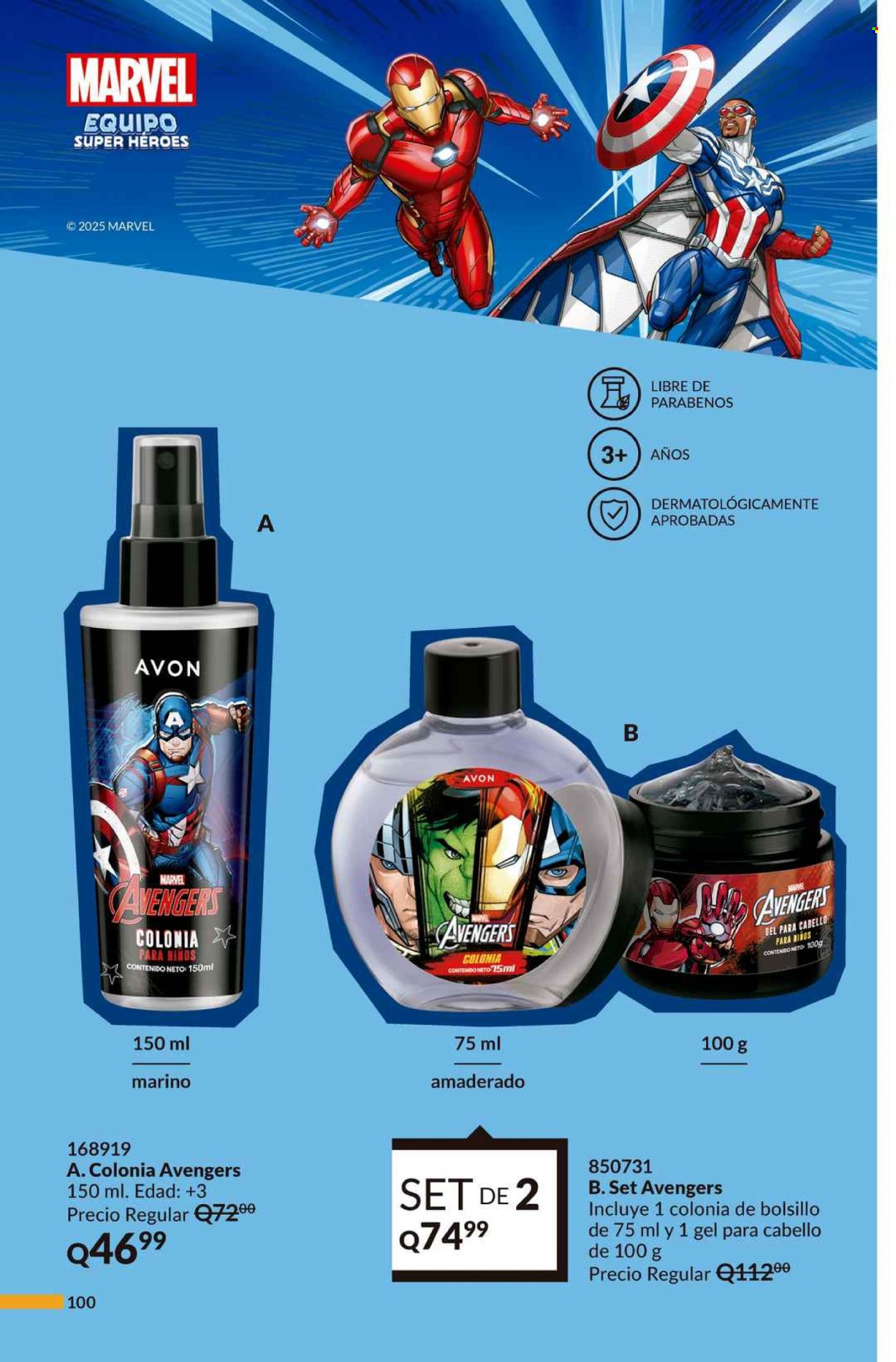 Catálogo Avon - 18.6.2025 - 24.7.2025. Página 100